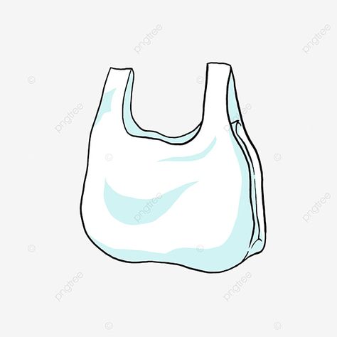 Plastic Bag Drawing Simple, Plastic Bag Sketch, Plastic Bag Illustration, Plastic Bag Drawing, Plastic Illustration, Plastic Drawing, Bag Clipart, Bag Png, Pink Flowers Background