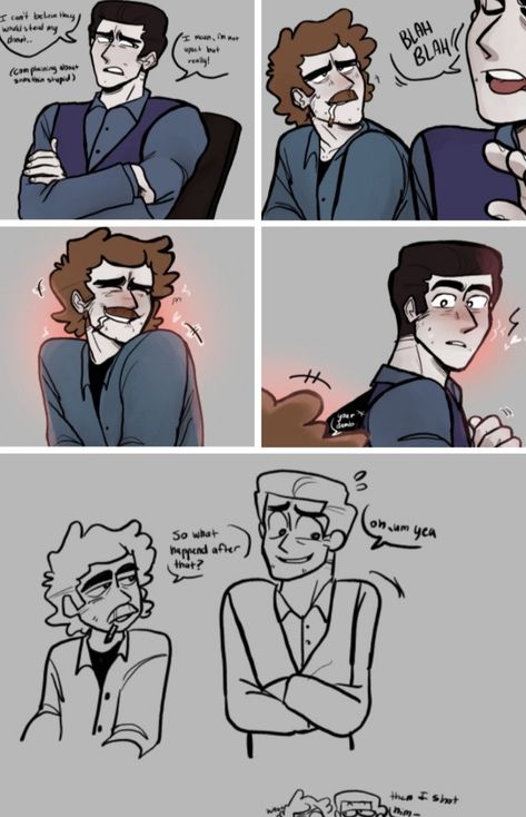 Jack X John Spooky Month Fanart, John Spooky Month Fanart, Spooky Month Jack X John, Jack Spooky Month Fanart, Stanley X Narrator Ship, Jack X John Spooky Month, John Spooky Month, Jack Johns, Bob Velseb