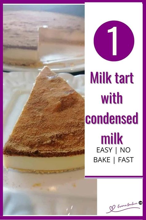 South African Milk Tart, Recipes Using Condensed Milk, Milktart Recipe, Condensed Milk Recipes Desserts, Home Made Puff Pastry, Milk Recipes Dessert, African Dessert, Milk Tart, Food Hunter