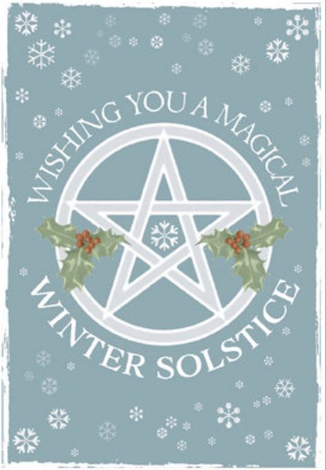 Happy Yule Winter Solstice, Winter Solstice Cards, Yule Celebration, Pagan Christmas, Winter Solstice Celebration, Pagan Yule, Solstice And Equinox, Happy Winter Solstice, Solstice Celebration