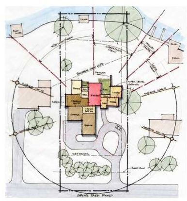 208a6a9ac4dd5bf861546d80ce2c9136 Schematic Design Architecture, Bubble Diagram Architecture, Bubble Diagram, Villa Architecture, Architecture Design Process, Conceptual Sketches, Schematic Design, Architecture Concept Diagram, Site Analysis