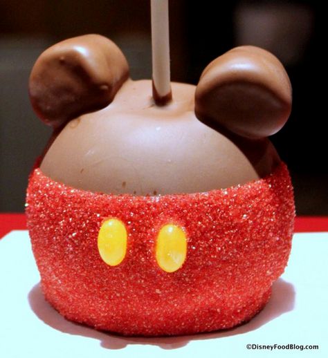 Gourmet Candy Apples, Disney Sweets, Disney Candy, Disney Inspired Food, Gourmet Apples, Disney Parque, Disney Desserts, Gourmet Candy, Disneyland Food