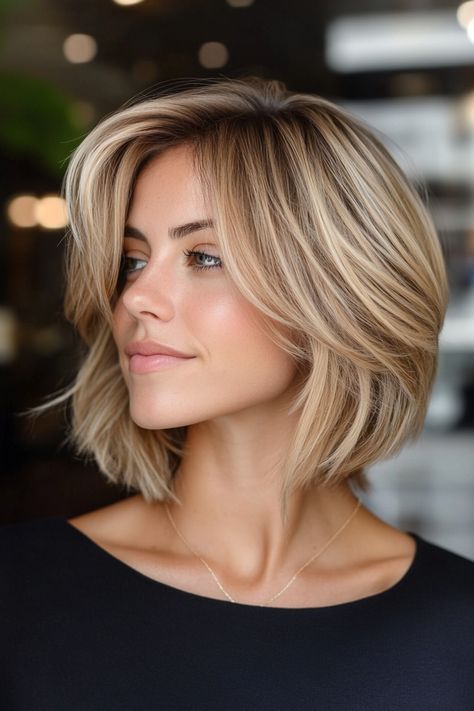 Stylish Bob Hairstyles, Perfect Blonde Hair, Κούρεμα Bob, Bob Hair Color, Short Hair Trends, Layered Bob Hairstyles, Celebrity Hair Stylist, Hair 2024, Haircuts For Medium Hair