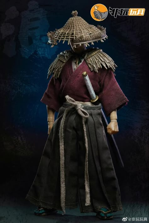 Wandering Ronin, Samurai Clothes, Kimono Male, Ancient Japanese Clothing, Samurai Outfit, Samurai Reference, Samurai Character, Medieval Japanese, Samurai Ronin