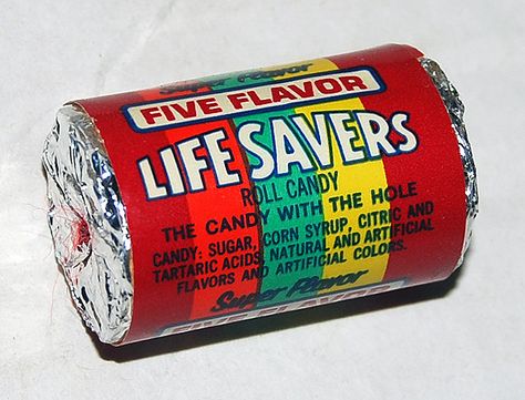 https://flic.kr/p/4HgiBS | Five Flavor Life Savers, 1970's | Jason: Do you have this one? Lifesavers Candy, Life Savers Candy, Grape Candy, Lifesaver Candy, Beech Nut, Morton Salt, Fire And Desire, Old Candy, Penny Candy