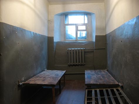 Prison Room, Nelson Mandela Art, Victorian Prison, Red Guardian, Secret Police, Wheelchair Fashion, Man Cold, Prison Art, Jail Cell