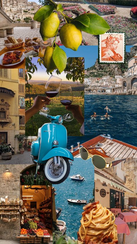 Italy Mood Board #italy #italiansummer #vacation Italy Mood Board, Little Italy, Italian Summer, Italian Style, Bday Party, Summer Vacation, Mood Board, Italy, Pins