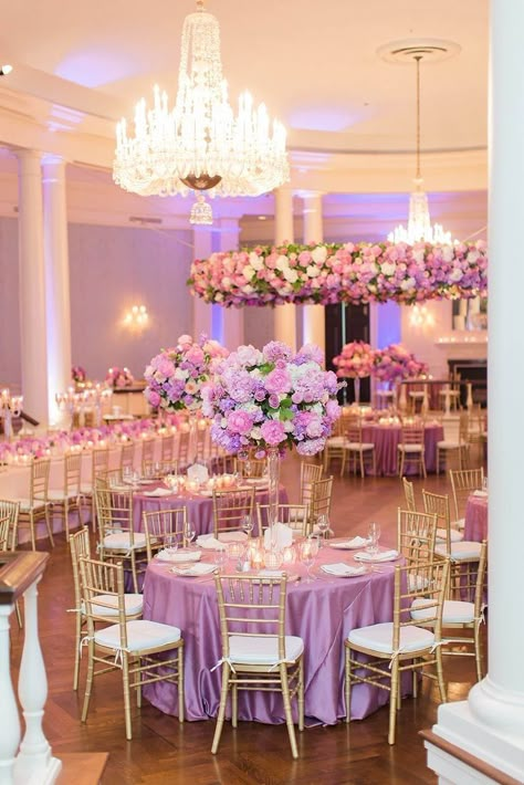 Purple Pink Quinceanera Theme, Pink And Purple Debut Theme, Lilac And Blush Quinceanera, Lilac And Champagne Quince, Lavender Wedding Ideas Decorations, Lavender Themed Quinceanera, Pink And Lilac Quince Theme, Champagne And Purple Quinceanera Theme, Lavander Theme Debut