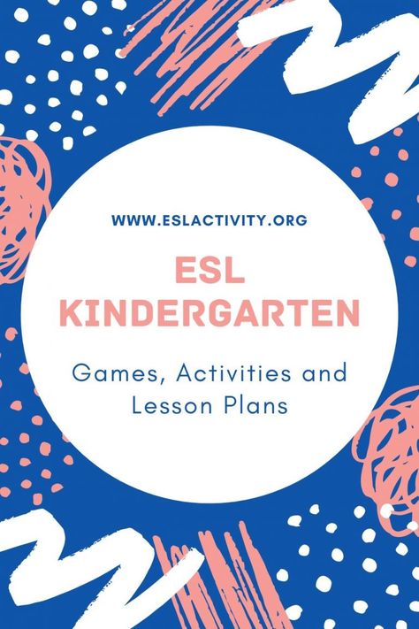 Find out the top picks for ESL kindergarten games and activities, along with lesson plans, worksheets and more for teaching young learners. Have some fun in your ESL kindergarden classes with these top recommendations for activities and games to do with your students.  #kindy #kindergarten #kindergarden #eslkindergarden #eslkindergarten #teaching #teachingenglish #englishteacher #tefl #efl #tesol #tesl #education Esl Preschool Activities, Eld Activities, Ell Lesson Plans, Esl Teaching Elementary, Fun With English, Tesol Lesson Plans, Esl Kindergarten, Ell Activities, Esl Ideas