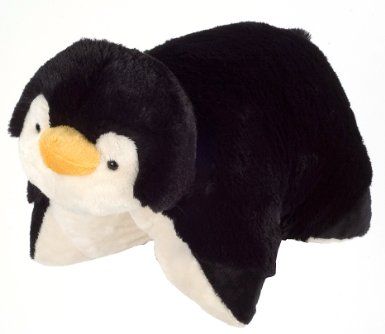 Amazon.com: My Pillow Pets Penguin 18" $15 Penguin Pillow, Special Gift For Girlfriend, Pillow Pets, Pillow Pals, Unicorn Pillow, My Pillow, Discovery Kids, Cute Pillows, Large Animals