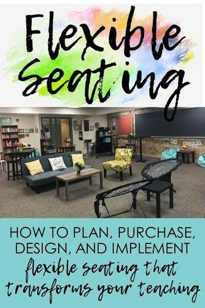 Alternative Seating Classroom, Flexible Seating Classroom, Classroom Arrangement, Kinesthetic Learning, Alternative Seating, Classroom Seating, Seating Ideas, Secondary Ela, Flexible Seating