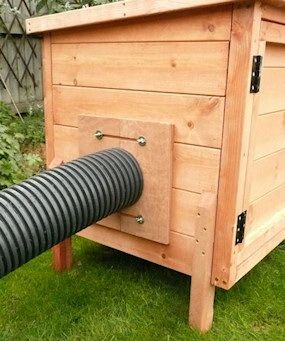 Connected a Rabbit Hutch a Run - Ramps and Tunnels Bunny Runs Outdoor Diy, Outdoor Rabbit Run, Rabbit Playground, Rabbit Cages Outdoor, Rabbit Hutch And Run, Rabbit Tunnel, Rabbit Shed, Rabbit Hutch Plans, Diy Rabbit Cage