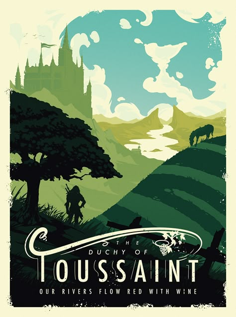 Visit Toussaint - PosterSpy The Witcher Poster, The Witcher Wallpapers, Witcher Poster, The Witch Poster, Witch Poster, Witcher Wallpaper, Witcher Geralt, The Witcher Wild Hunt, The Witcher Game