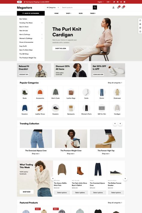 MinimogWP - The High Converting eCommerce WordPress Theme is a powerful and results-driven theme designed for online stores. With its conversion-focused design and advanced features, MinimogWP is optimized for driving sales and increasing revenue. Packed with high-converting elements like product sliders, call-to-action buttons, and checkout optimization, MinimogWP empowers you to create a seamless and persuasive shopping experience for your customers. Slider Web, Ecommerce Template, Webpage Design, Business Needs, Business Look, Responsive Design, Wordpress Themes, Online Stores, Theme Design