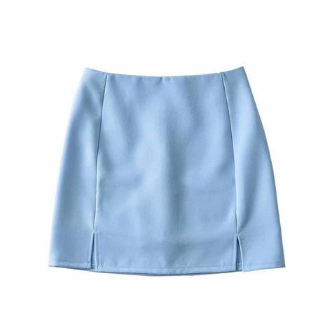 Plain Skirt, Be Silly, Bodycon Midi Skirt, Blue Mini Skirt, Mini Pencil Skirt, Woman Suit Fashion, Bodycon Skirt, Black High Waist, Summer Suits