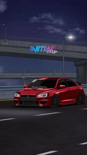 Initial Clip Car, Initial Clip, Car Animation, Jdm Wallpaper, Automotive Artwork, Anime Military, Cool Car Pictures, Car Wallpaper, Cool Sports Cars