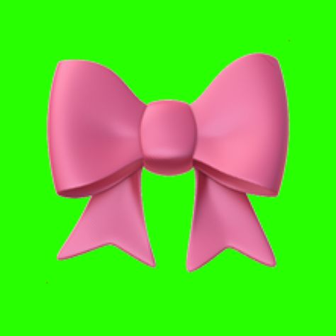 Iphone Bow Emoji, Emoji Iphone Green Screen, Greenscreen Ideas, Watermark Ideas, Green Screen Photo, Ios Emoji, Dibujo Simple, Hello Kitty Bow, Free Green Screen