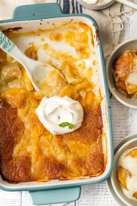 Pioneer Woman Peach Cobbler With Canned Peaches - Chefs & Recipes Best Peach Cobbler Recipe, Can Peach Cobbler, Good Peach Cobbler Recipe, Best Peach Cobbler, Homemade Peach Cobbler, Easy Peach Cobbler, Easy Peach Cobbler Recipe, Cobbler Easy, Honey Baked Ham