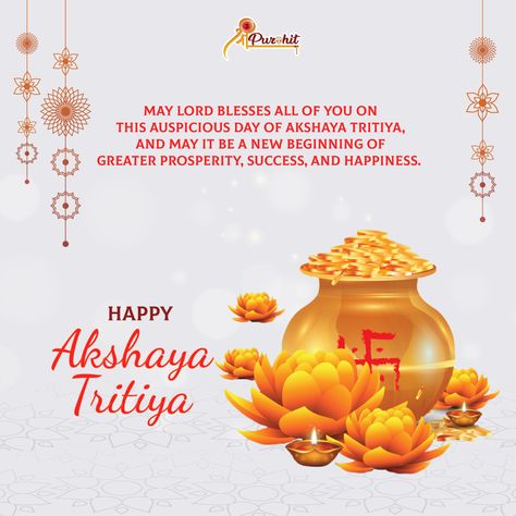 Akhatrij Wishes, Akshya Thiruthiya Creative, Happy Akshaya Tritiya, Akshaya Tritiya, Shivaji Maharaj Hd Wallpaper, Festival Post, Loyalty Quotes, Festival Wishes, Download Wallpaper Hd