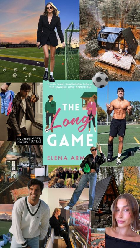 Sports Romance Books, The Long Game, Romcom Books, Game Aesthetic, Book Reading Journal, Read Books Online Free, Good Romance Books, Collage Book, Unread Books