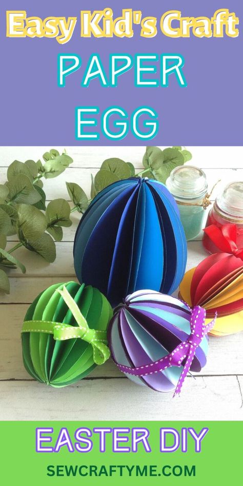 Easter Craft For Older Kids, Paper Easter Egg Crafts, Easter Crafts For Boys 8-10, Easter Egg Decorating Ideas Diy, Easter Gift Ideas For Adults, Easter Video, Flower Crafts Preschool, Unique Easter Eggs, Toddlers Activities