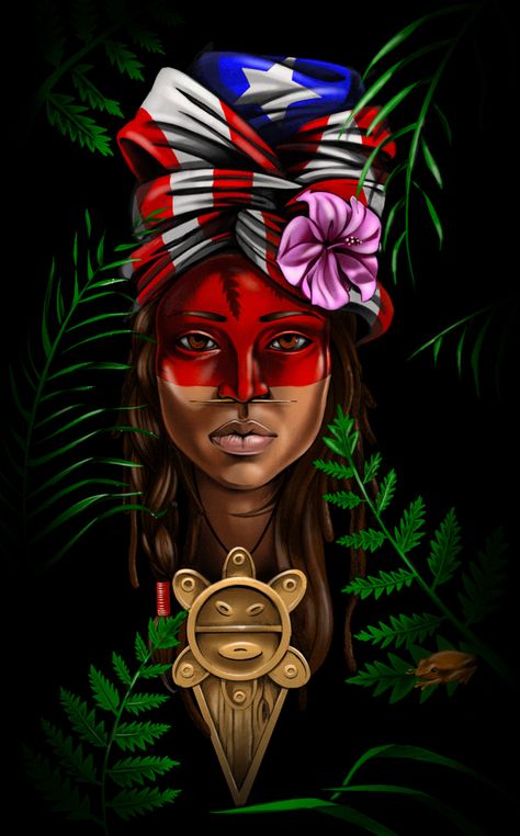 Tiano Indian Art, Taino Women Warrior, Taino Indians Puerto Rico Art, Puerto Rican Drawings, Taino Body Painting, Taino Drawing, Taino Wallpaper, Taino Indian Tattoo, Taino Women Tattoo