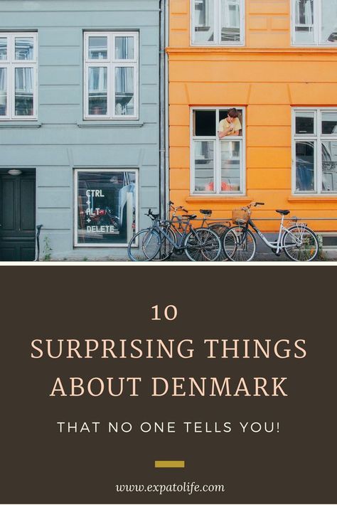 10 Interesting things about Denmark that you should know! Read here fore Danish culture, Scandinavian culture, Danish lifestyle, Biking and Drinking in Denmark and more! You'll definitely want to save this to your Denmark board so you can read later! #denmark #denmarklife #danmark #dane #bicycle #Scandinavia #copenhagen #copenhagenlife #ExpatLife #livingabroad Denmark Facts, Danish Lifestyle, Scandinavian Culture, Danish Culture, Visit Denmark, Copenhagen Travel, Denmark Travel, Sweden Travel, Scandinavia Travel