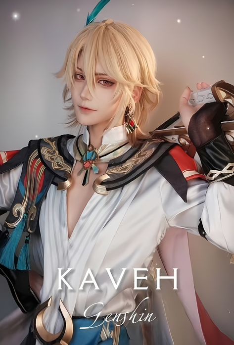 米迩_ on Douyin | Cosplay Kaveh Genshin Cosplay, Kaveh Cosplay Makeup, Kaveh Cosplay Genshin Impact, Douyin Men, Kaveh Cosplay, Genshin Cosplay, Cosplay Genshin, Cosplay Inspo, Anime Wigs