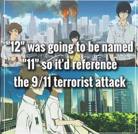 Terror In Resonance Poster, Terror In Resonance Twelve, Zankyou No Terror, Realistic Quotes, Anime Info, Anime Facts, Terror In Resonance, Geeky Humor, Realist Quotes