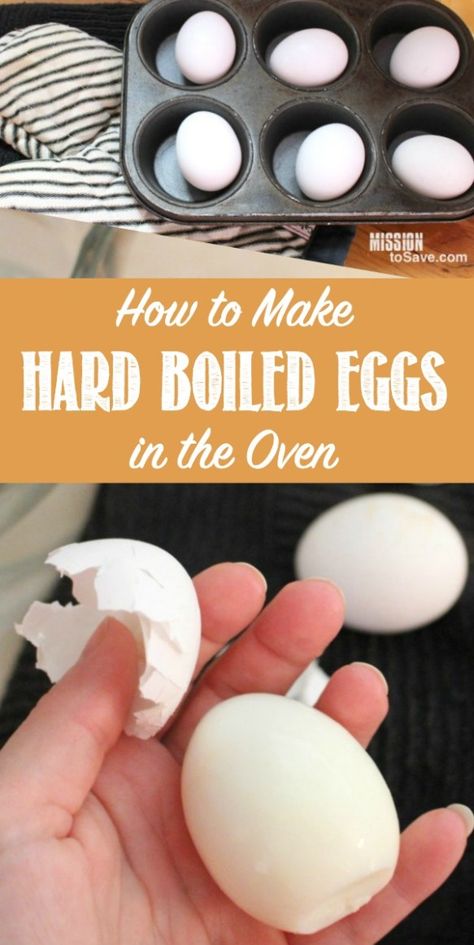 Yoli Recipes, Oven Boiled Eggs, Boiled Eggs In The Oven, Baked Hard Boiled Eggs, Eggs In The Oven, Eggs In Oven, Egg And Grapefruit Diet, Eggs In Muffin Tin, Cooking Hard Boiled Eggs