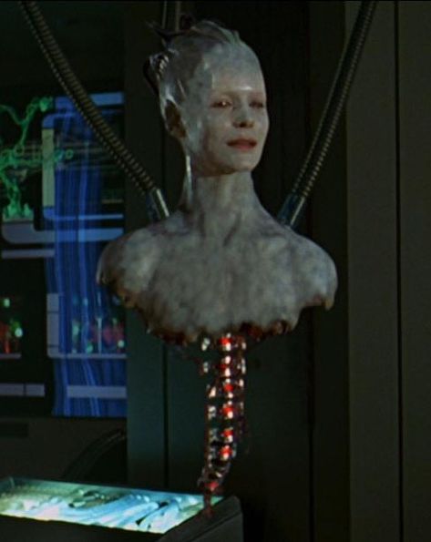 The Borg Queen - Star Trek: Resistance is futile Famous Intp, Borg Queen, Star Trek First Contact, Star Trek Borg, Space Queen, The Borg, Resistance Is Futile, Arte Nerd, Best Action Movies