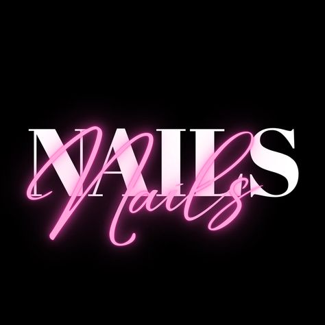 Nails Pinterest Board Cover, Rich Off Nails Sign, Nail Pfp, Rich Off Nails, Aesthetic Ig Highlights Cover Pink, Aesthetic Ig Highlights Cover, Aesthetic Ig Highlights, Ig Highlights Cover, Luxe Nails