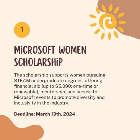 4 scholarships for women in stem! #womeninstem #womenshistorymonth #stem #scholarships Women In Stem, Womens History Month, Australia, For Women, On Instagram, Quick Saves, Instagram