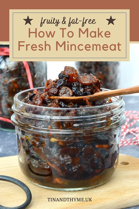 How To Make Mincemeat, Mincemeat Pie Filling, Homemade Mincemeat, Mincemeat Pie, Blueberry Jam Recipe, Minced Meat Recipe, The Bees Knees, Fall Cooking, Mince Pies