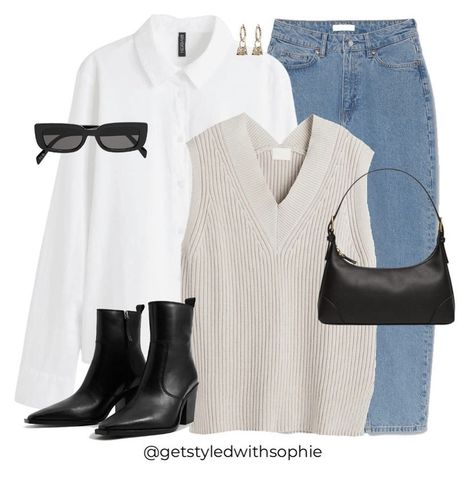 Economics Student, Gilet Outfit, Girl Boss Outfit, Student Outfit, Scandi Fashion, Casual Chic Outfit, Fashion Design Clothes, Fashion 2020, Work Attire