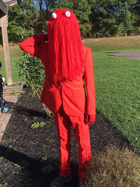 Red Guy Dhmis Cosplay, Red Guy Dhmis Fanart Teeth, Yellow Guy Dhmis Family Episode, Dhmis Funny, Silly Monster Costume, Long Furby Cursed, Don't Hug Me I'm Scared Fanart, Yellow Guy, Red Guy