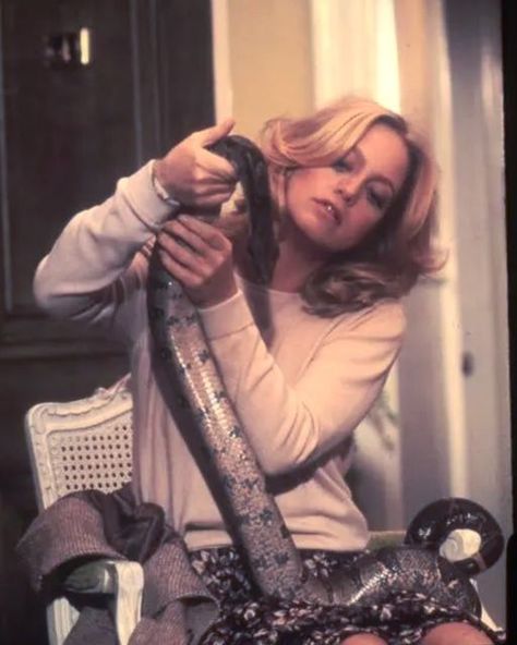 Matt Berman on Instagram: "#GoldieHawn with Esme the snake in “Foul Play” 1978" Foul Play Movie, Foul Play, Goldie Hawn, The Snake, Stick It Out, Fangirl, Movie Tv, Tv, On Instagram