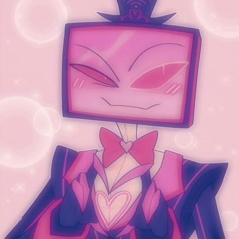 Hazbin Hotel VoxVal Vox Valentino Vox x Valentino  matching icons aesthetic pfp edit art by @/Veru_din Vox X Valentino, Vox Valentino, Vox Hazbin Hotel, Vox Hazbin, Cod Zombies, Pfp Edit, Monster Hotel, Matching Wallpaper, Vivziepop Hazbin Hotel