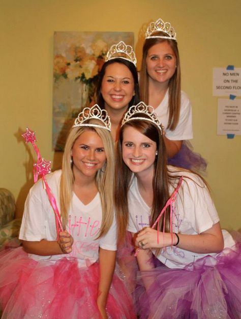 fairy princess reveal ❤ Princess Big Little Reveal, Costumes Couture, Sorority Events, Europe Tour, Big Lil, Sorority Big Little, Sigma Alpha, Pi Phi, Big Little Reveal