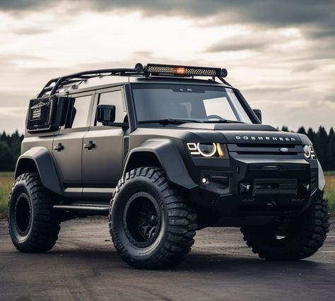 😍😎 Design concept (not available) Cr: @afzalkahn Flying Huntsman Based on Land Rover Defender B8 Armoured Design by KAHN® Kahn Defender, Land Rover Defender, Design Concept, Land Rover, Used Cars, Concept Design, Not Available, Cars, Vehicles