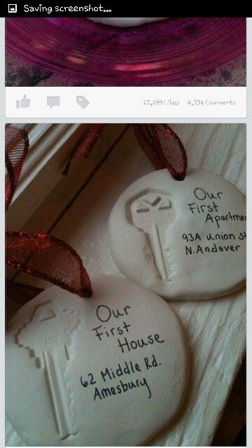 1st apartment ornament Young Couple Apartment, Boyfriend Apartment, Apartment With Boyfriend, Couples First Apartment, Clay Imprints, First Apartment Goals, First Home Key, Couple Apartment, Couple Ornaments