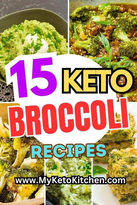 15 Best Keto Broccoli Recipe Ideas Broccoli Main Dish Recipes, Keto Broccoli Recipes, Broccoli Cheese Bites, Keto Blueberry Muffins, Keto Broccoli, Calorie Count, Raw Broccoli, Keto Lunch Ideas, Broccoli Recipe