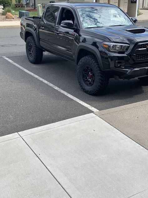 Click this image to show the full-size version. Black Tacoma, Trd Pro Tacoma, Blue Tacoma, Tire Ideas, Toyota Tacoma Off Road, Toyota Tacoma Trd Sport, Toyota Tacoma 4x4, Tacoma 4x4, Tacoma World