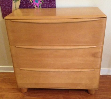 Dresser Restoration, Haywood Wakefield, Heywood Wakefield Furniture, Restored Dresser, Heywood Wakefield, Wood Router, Primary Bedroom, Antique Show, Wakefield