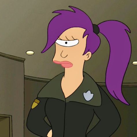 𝗙𝘂𝘁𝘂𝗿𝗮𝗺𝗮 Futurama Leela Wallpaper, Leela From Futurama, Futurama Matching Pfp, Leela Futurama, Pizza Delivery Boy, Laugh Meme, Mickey Mouse Art, Smash Or Pass, Crazy Man