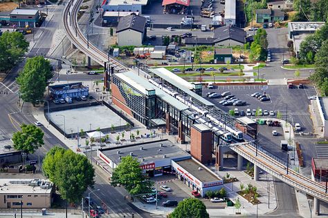 Puget Sound Washington, Light Rail Station, Rail Station, Train Station Architecture, Cities Skylines, Skyscraper Architecture, Building Concept, Dream Vacations Destinations, Corporate Identity Design