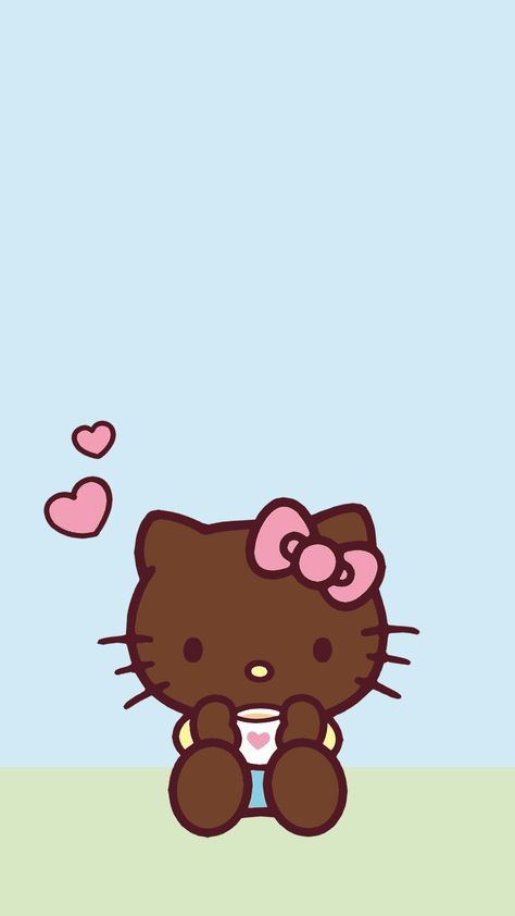 Hello kitty Brown Hello Kitty Pfp, Elephant Iphone Wallpaper, Brown Hello Kitty, Tan Hello Kitty, Kitty Icon, Vintage Hello Kitty, 헬로키티 배경화면, Hello Kitty Pfp, Kitty Pfp