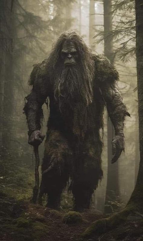 Real Bigfoot Pictures, Walking In A Forest, Norwegian Folklore, Creepy Old Photos, Folklore Style, Bigfoot Pictures, Bigfoot Art, Call Of Cthulhu Rpg, Bigfoot Sightings