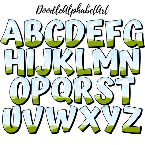 Canva Doodle Alphabet: Block Shadow Bold Font for Music Posters, Apparel or Shirts. School Alphabet Letters. Easy Drag and Drop Patterns - Etsy Canva Doodle, School Lettering, Block Letter Fonts, Letras Cool, Business Fonts, Doodle Alphabet, S Alphabet, Everyday Quotes, Drops Patterns