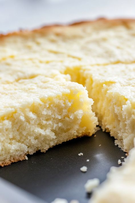 Delicious keto butter cake recipe. Perfect texture! Save this low carb recipe for later and follow me for more sugar free desserts! Keto Yellow Cake Mix Ideas, Keto Gooey Butter Cake, Keto Yellow Cake Recipe, Keto Cake Mix Recipe, Keto Cloud Cake, Keto Wedding Cake, Keto Butter Cake, Carnivore Cake, Carnivore Dessert Recipes